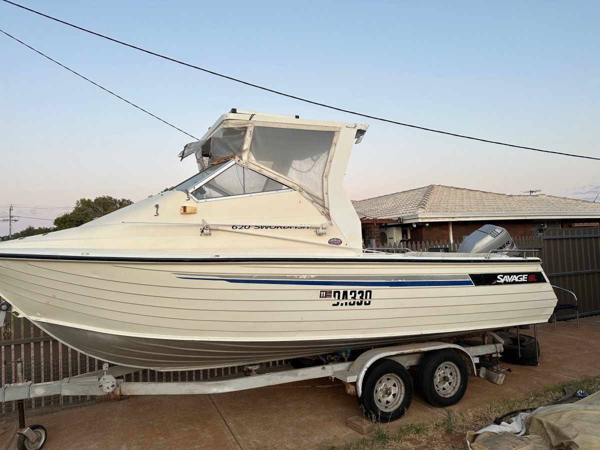 Savage 605 Swordfish 6.2m Alloy Hardtop Power Boats Boats Online for Sale Aluminium Boats