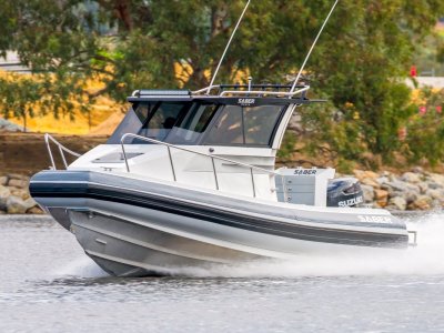 Saber 725 Cabin RIB Dealer Demo with only 25 hours!