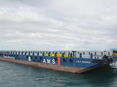 230ft x 80ft x 16ft Deck Cargo Ballast Tank Barge