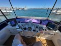 Caribbean 26 Flybridge Cruiser:Bimini with clears