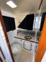 Caribbean 26 Flybridge Cruiser:Walk in bathroom