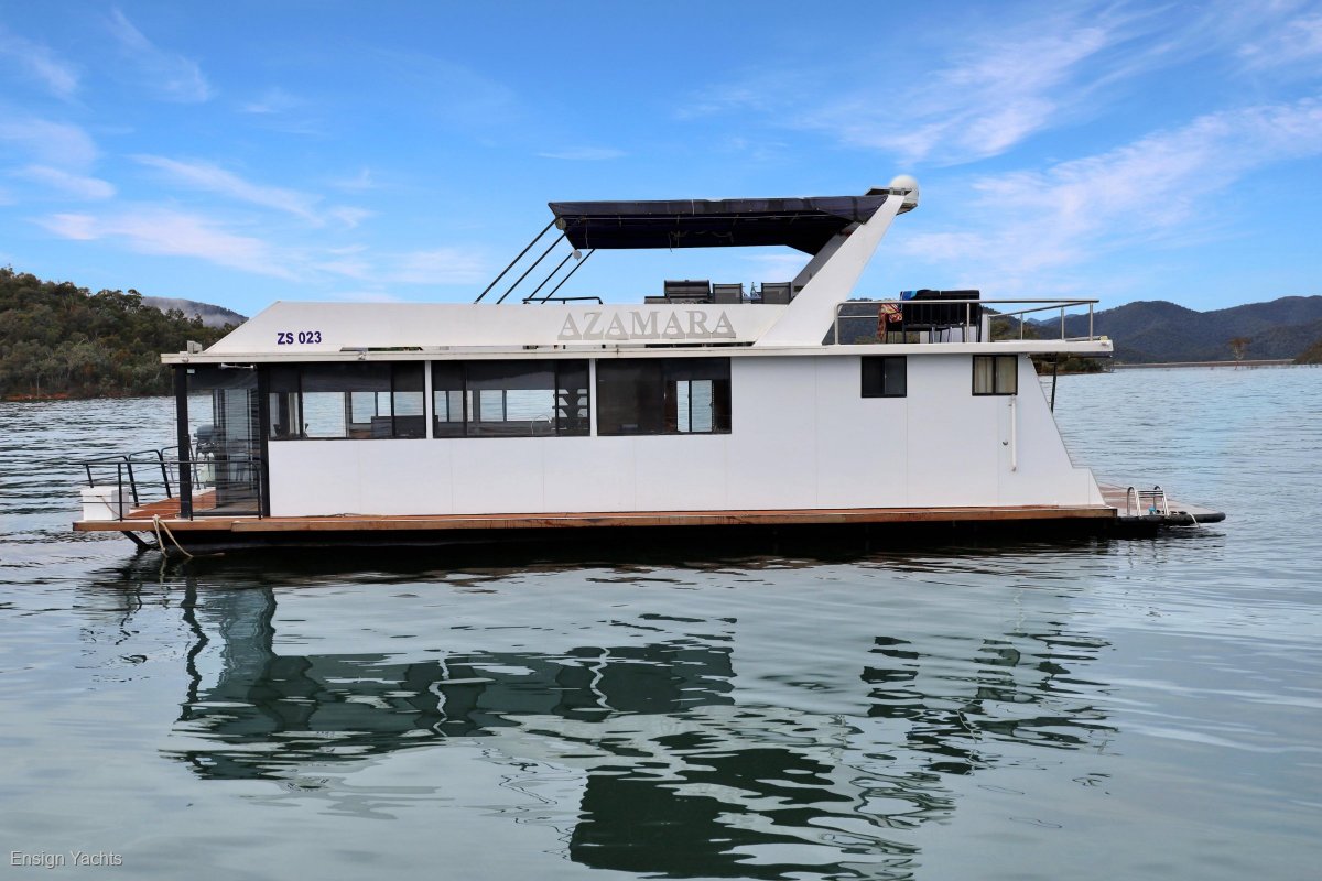 Custom Houseboat 45' House Boats Boats Online for Sale Aluminium Composite External