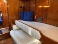 Amel 53 Super Maramu - The Ultimate Global Cruising Yacht:Forward cabin double (converts to twin singles) with table and cabinets