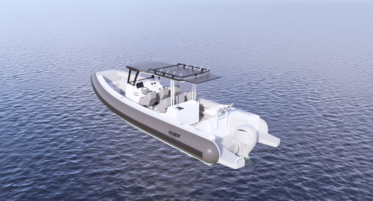 New Saber 10m Widebody Centre Console RIB