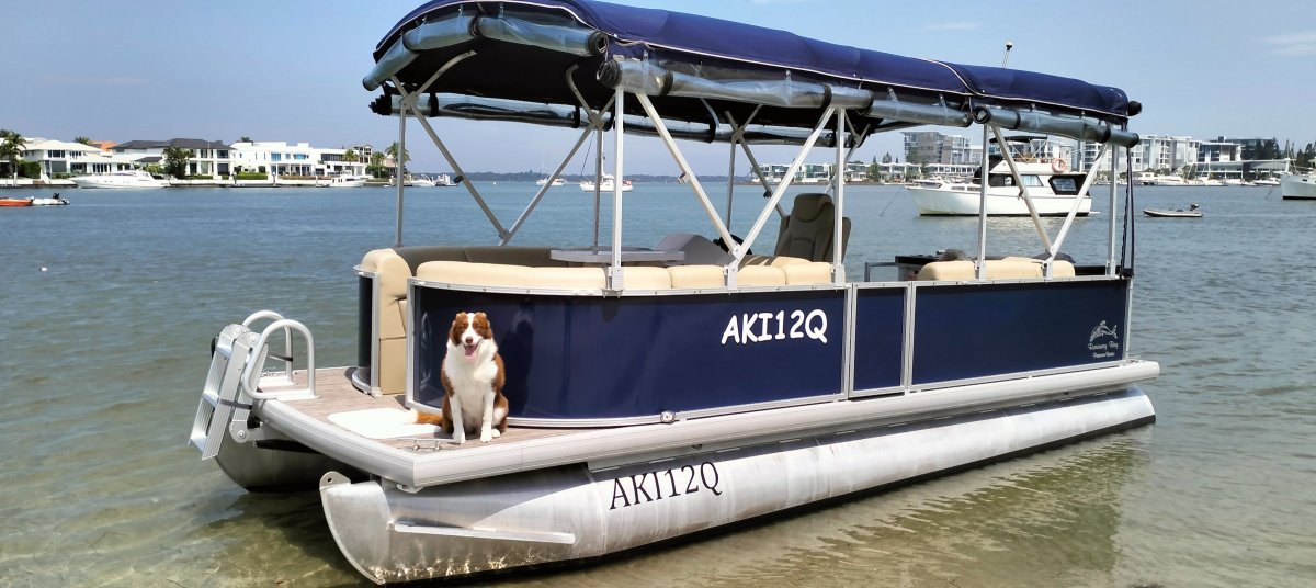 Runaway Bay Pontoon Boats 20 Twin Hull Power Boats Boats Online for