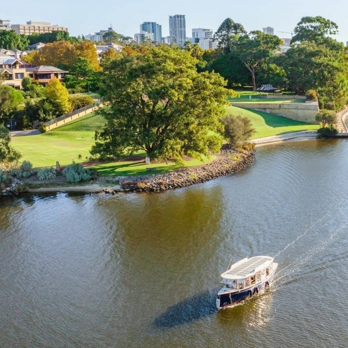 Little Ferry Co Fully Electric Ferry Operation From Elizabeth Quay