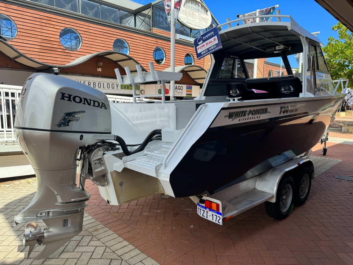 White Pointer 730 Sports Hardtop Adventure Awaits! Power Boats