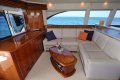 Riviera 58 Enclosed Flybridge Stunning four cabin three bathroom passagemaker:Large panoramic window bringing the outside in