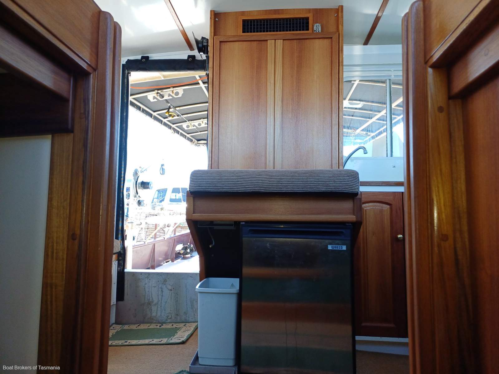 BOJARA Custom steel trawler style coastal cruiser Boat Brokers of Tasmania