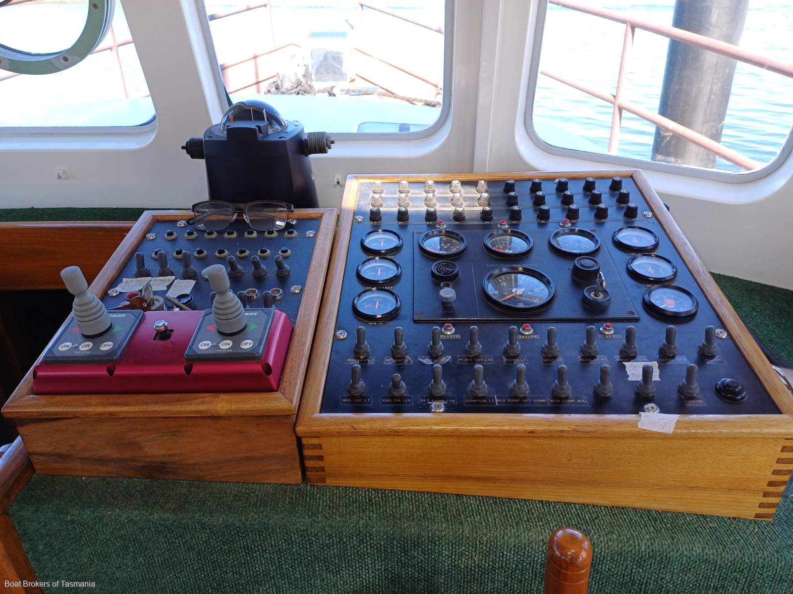 BOJARA Custom steel trawler style coastal cruiser Boat Brokers of Tasmania