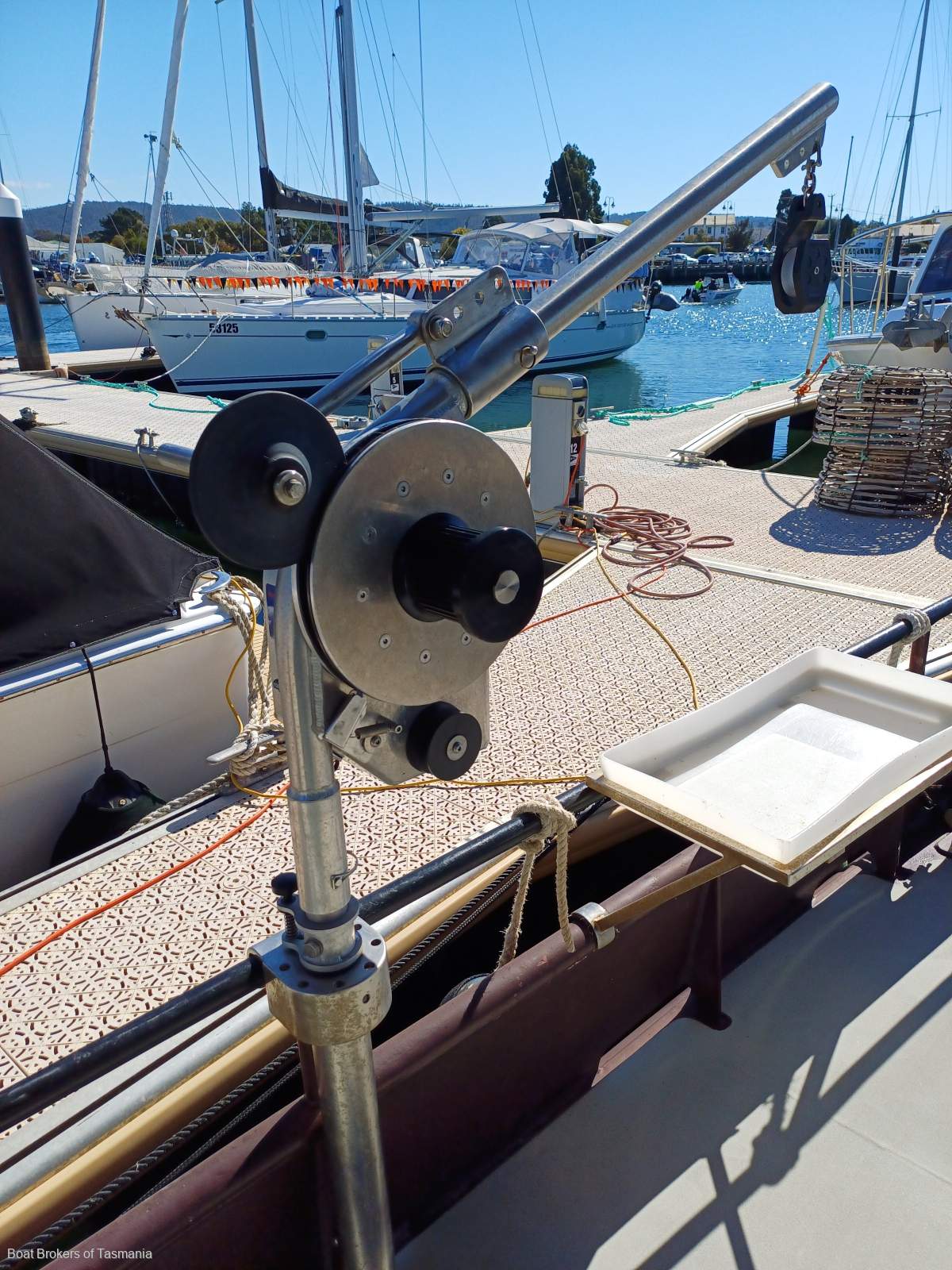 BOJARA Custom steel trawler style coastal cruiser Boat Brokers of Tasmania