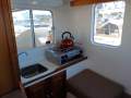 Custom steel trawler style coastal cruiser