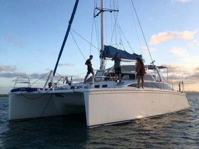 Perry 43 Catamaran HIGHLINE, EX CHARTER 4 CABIN VERSION- Click for more info...