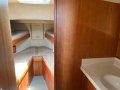 Northshore 37 Flybridge Cruiser 37 Flybridge Cruiser:Vanity and v-shaped bunks