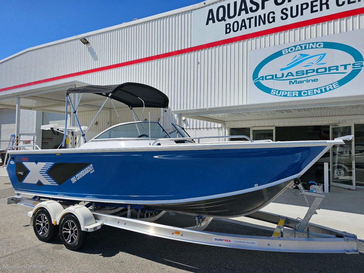 New Quintrex 590 Cruiseabout Pro