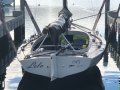 Couta Boat 26:just after a bottom job