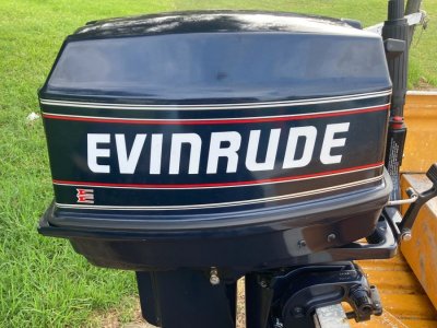 Evinrude 25 hp Outboard 100 hrs approx Once In a Life Time Opportunity !!