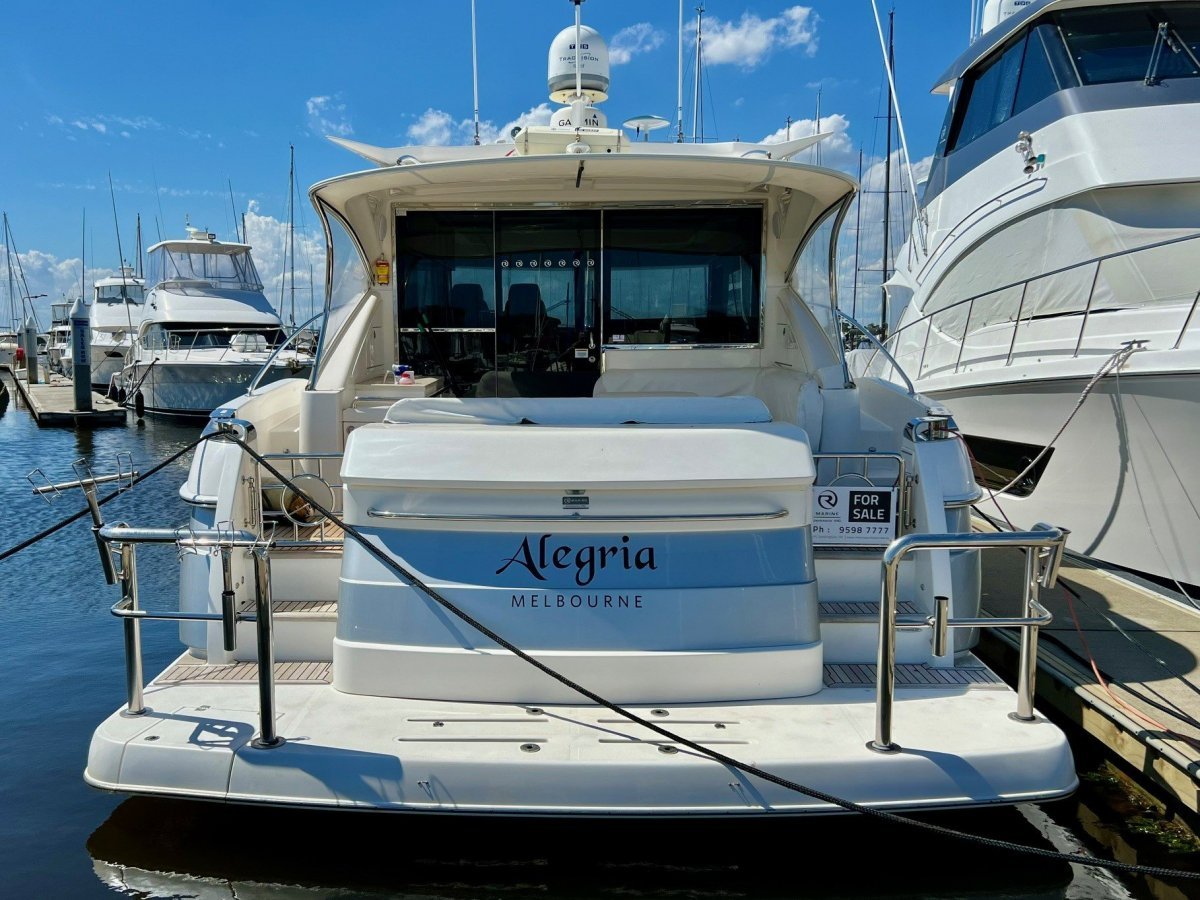Alegria Riviera 4800 Sport Yacht Boat Brokers of Tasmania
