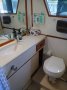 Grand Banks 36 Flybridge Cruiser Classic 3-cabin layout:Aft bathroom
