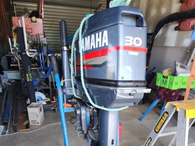 Yamaha 2 stroke outboard