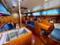 Bristol 38.8 -Adorable Bluewater Cruiser with Centreboard:Saloon view from galley looking forward