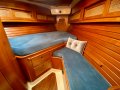 Bristol 38.8 -Adorable Bluewater Cruiser with Centreboard:Forward cabin with bench seating and double berth