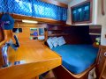 Bristol 38.8 -Adorable Bluewater Cruiser with Centreboard:Quarter berth with access to engine bay
