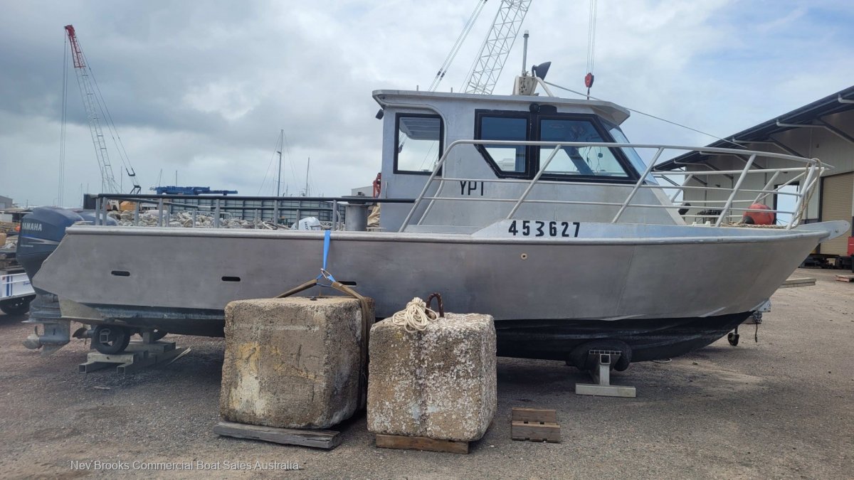 Used Aluminium Work / Fishing Boat for Sale