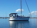 Mangrove Jack Motorsailer:At anchor in Iluka Bay