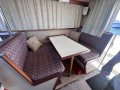 Fury 32 Flybridge Cruiser " Diesel Shaft Drive ":Dinnete that converts to double bed