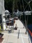 Hartley Fijian 43 With bowspit and davits overhang approx 49ft:Old photo when relocated to Sydney 2015