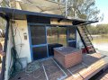 Your own sandy beach mooring on the Murray River