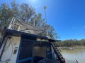 Your own sandy beach mooring on the Murray River