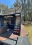 Your own sandy beach mooring on the Murray River