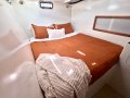 Chincogan 52 Designed by Tony Grainger, extensive refit 2018:Starboard side aft, guest cabin, queen bed