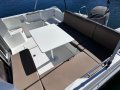 Jeanneau Merry Fisher 795 Sport " BOATHOUSE STORAGE AVAILABLE ":Cockpit lounge looking Starboard side