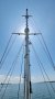 Van De Stadt 42 HJB:mast with steps   crowes nest.