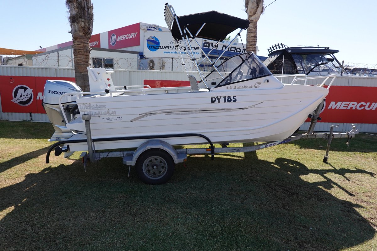 Webster 4.3 Twinfisher Runabout