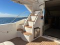 Princess 43:Moulded flybridge stairs