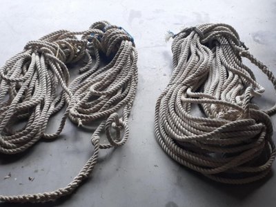 75m x 20mm Nylon 3 Ply Anchor Rope with 17m Bridle