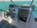Axopar 25 Cross Top - In Fremantle and available now! BRAND NEW BOAT:Stylish helm featuring bow thruster cntrols, Simrad Multifunction Display and trim tabs