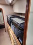John Dengate 43:Port side bunk used for refrigeration and freezer
