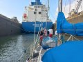 Bruce Roberts Offshore 44:Panama canal transit 2023