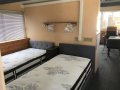 Houseboat - approx 12 x 3.4 metre - 2/4 berth:Twin beds with ovehead lights and fans