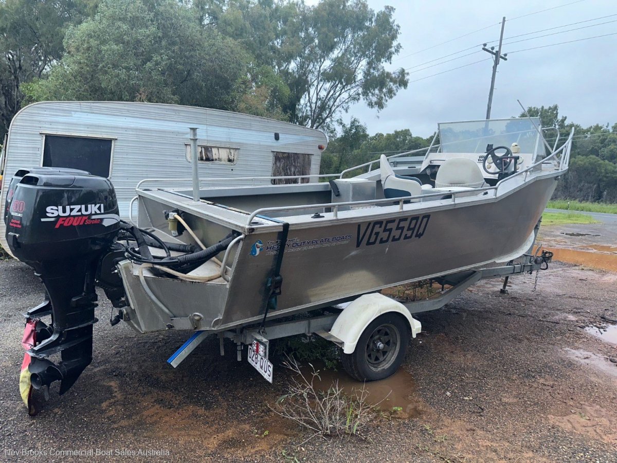 Adams 5.8 Plate Aluminium Fishing Vessel