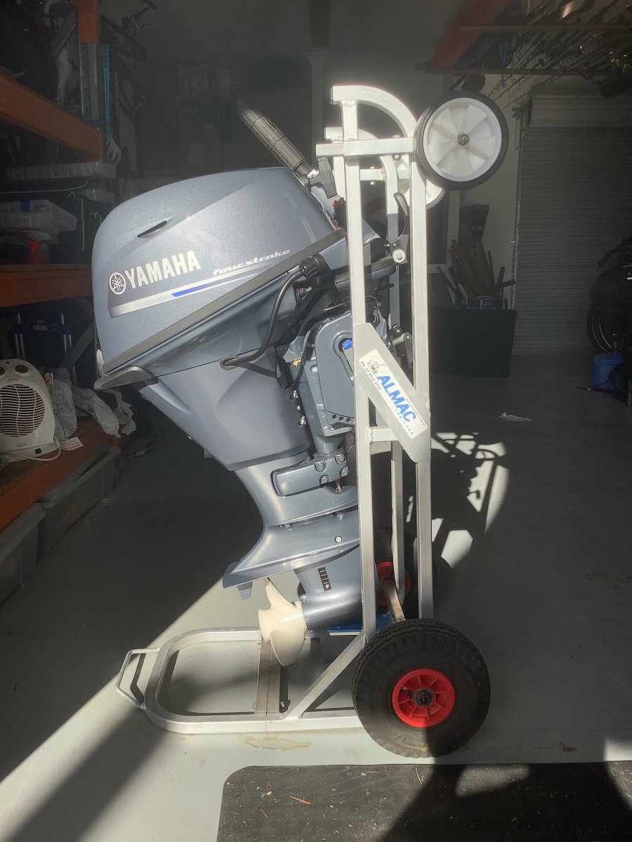 2021 Yamaha F15 short shaft four stroke outboard