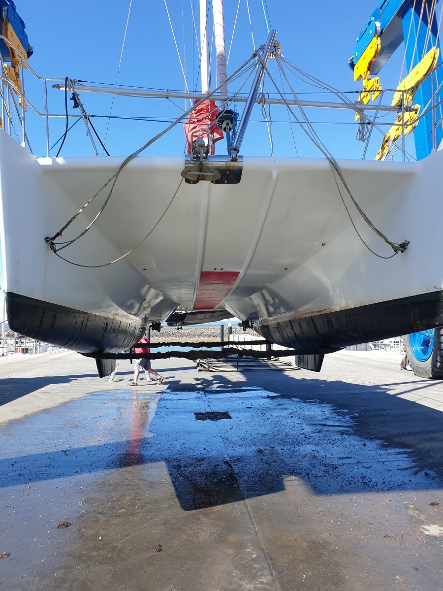 Waller 10 Sailing catamaran