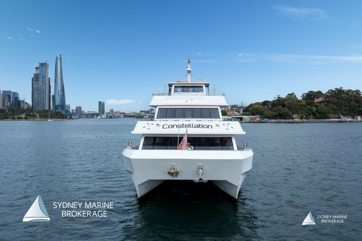 Charter boat with considerable forward bookings:2 Sydney Marine Brokerage Constellation Cruises For Sale