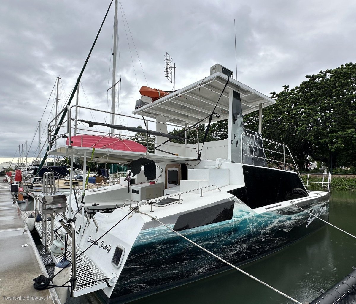 Compu-craft Flybridge Catamaran