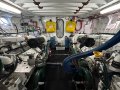 Halvorsen Motor Cruiser "RAAF no 02-113":Engine room looking Fwd
